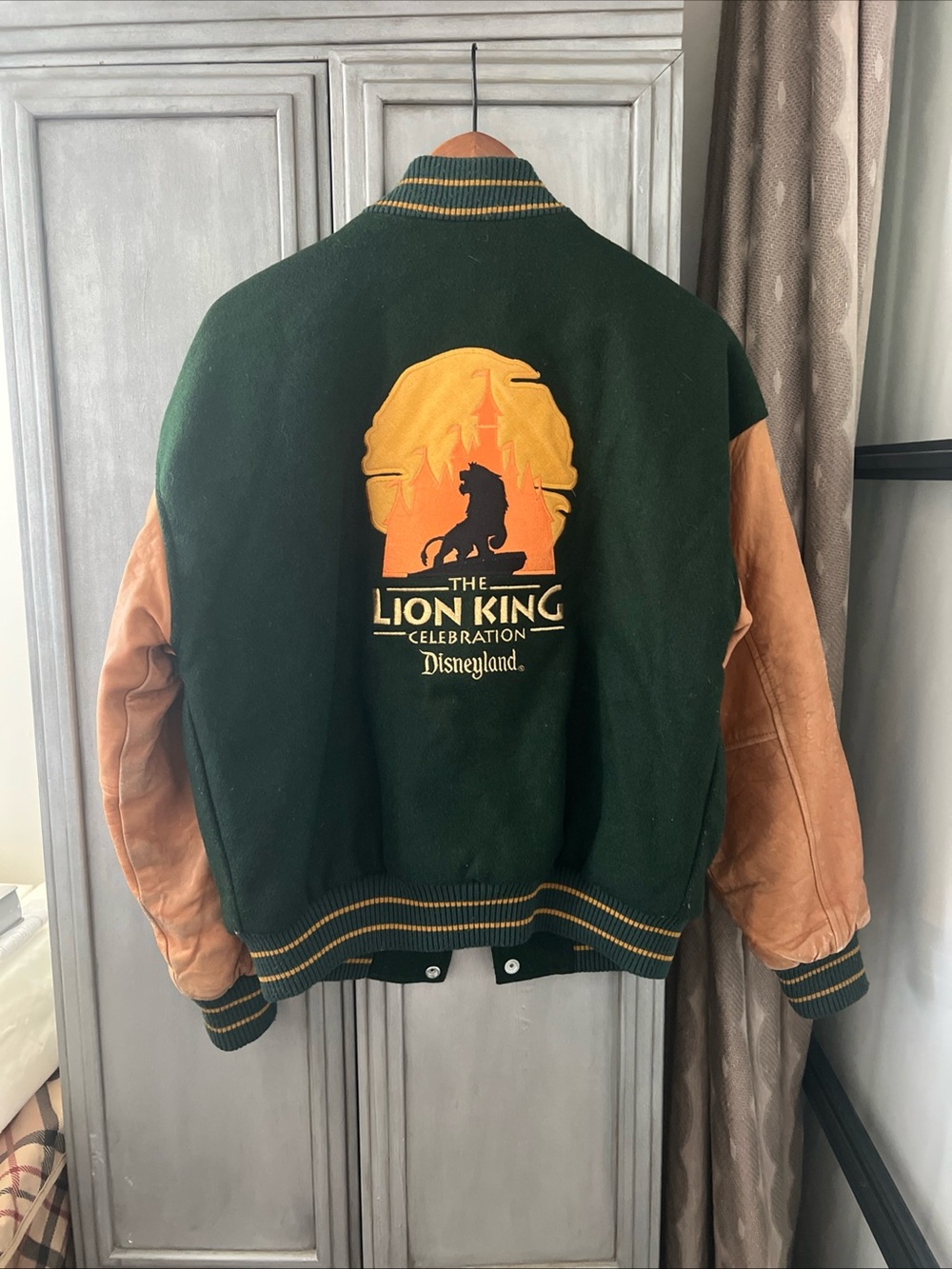Only one on the market! CAST ONLY Lion King Celebration Leather/Wool Jacket 🔥